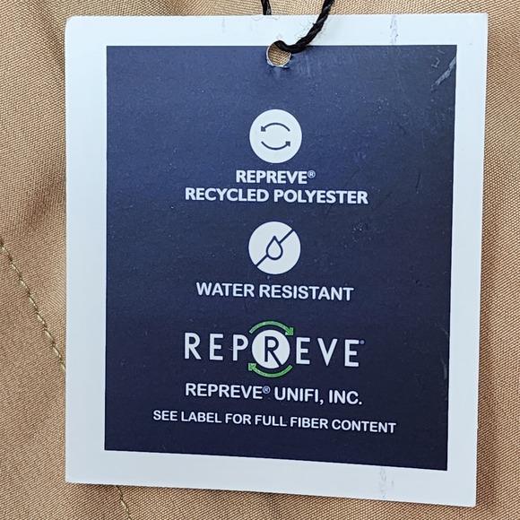 NEW Club Room Eco-Tech Shorts Men's 42 Tan‎ Chinos 4-Way Stretch 9" NWT - Picture 10 of 12